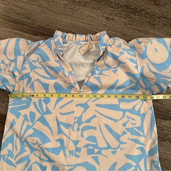 Sofia Collections Jael Dress Sky Celeste - Picture 7 of 9